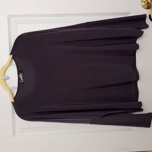 Sympli gray boxy top